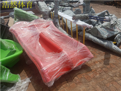 陕西省西安市客户的幼儿园儿童滑梯安排发货